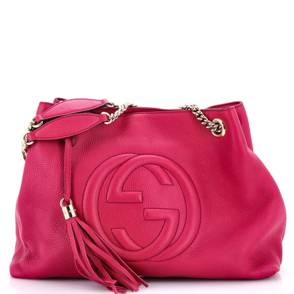 Gucci Handbags - Gucci Soho Chain Strap Shoulder Bag #238633G13B